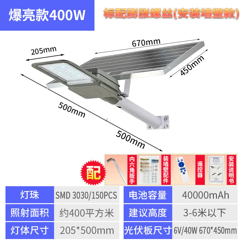 Wholesale Solar-Powered LED Outdoor Waterproof Light