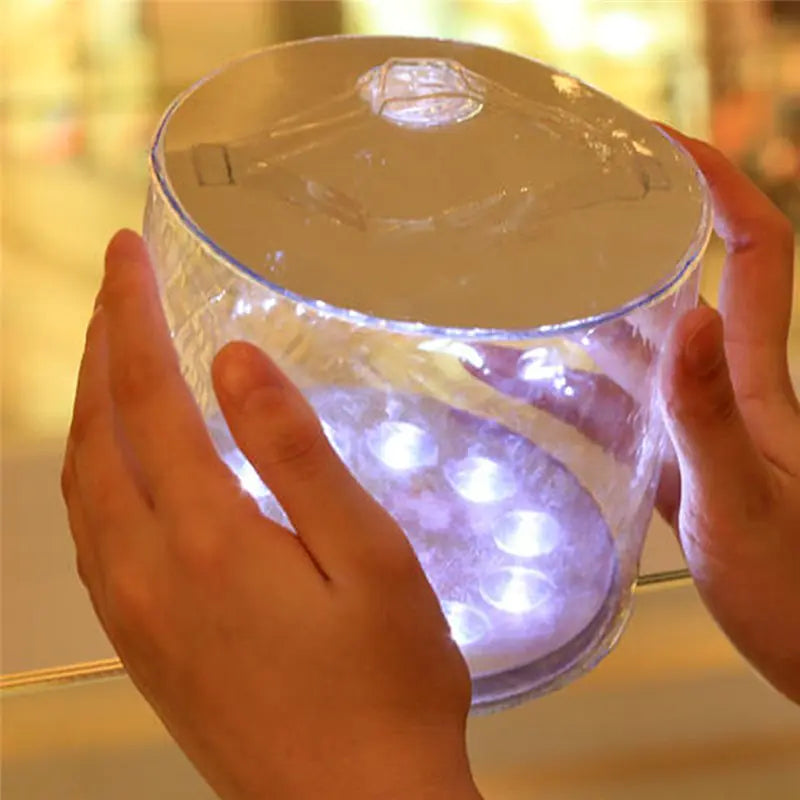 Solar LED Inflatable Camping Lantern - Portable Tent Light