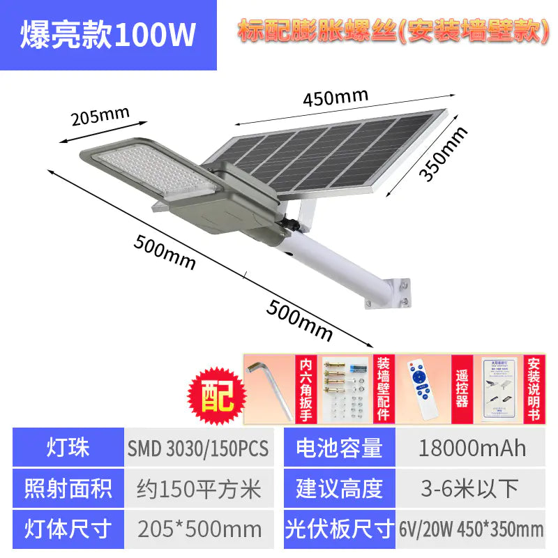 Wholesale Solar-Powered LED Outdoor Waterproof Light