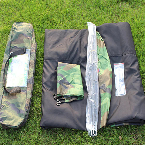 Camouflage Single Layer Tent for Outdoor Camping