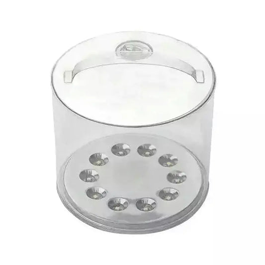 Solar LED Inflatable Camping Lantern - Portable Tent Light
